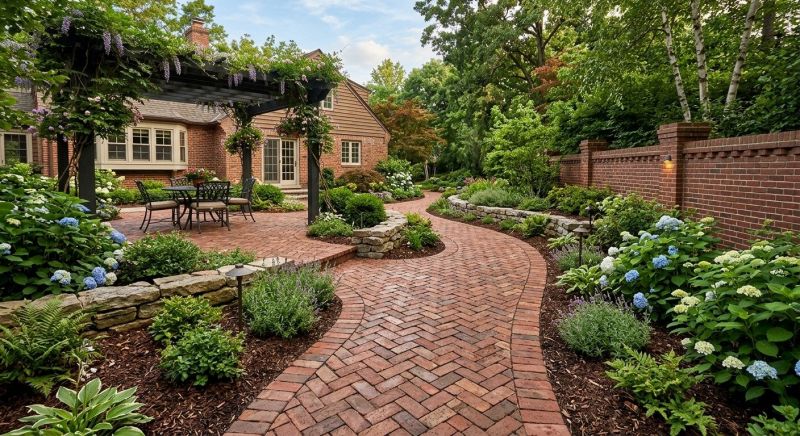 Brick Hardscaping in Providence, RI