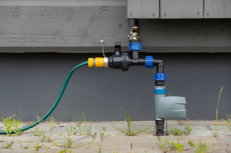 Sprinkler System with Cover