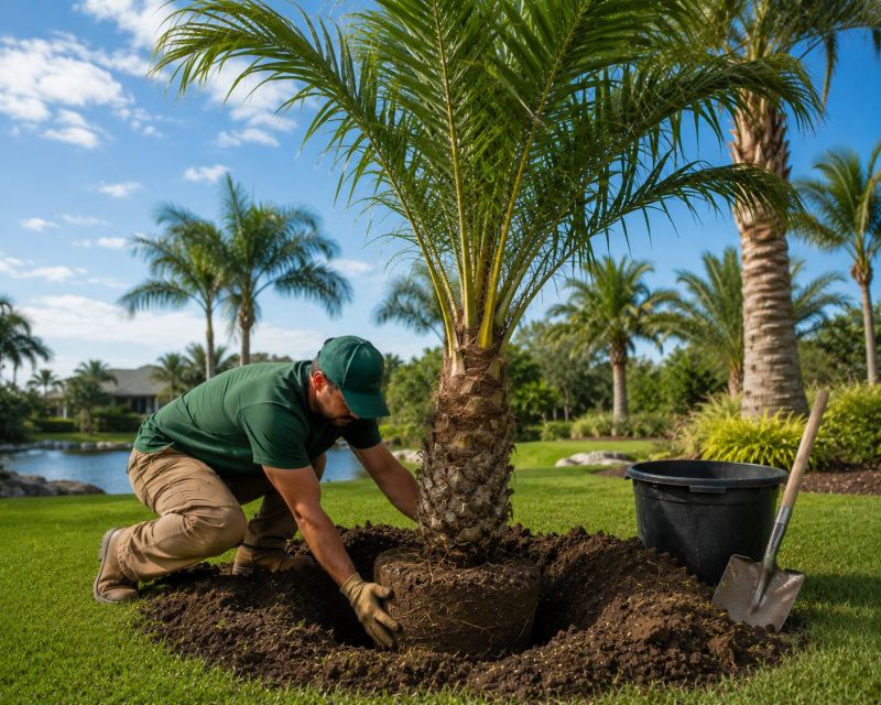 Palm Tree Planting in Honolulu, HI